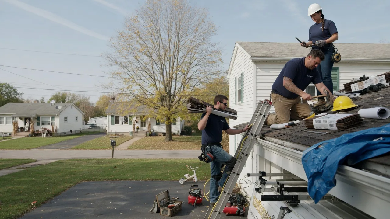 Local Roofing Contractors in Carbon Cliff, IL near me